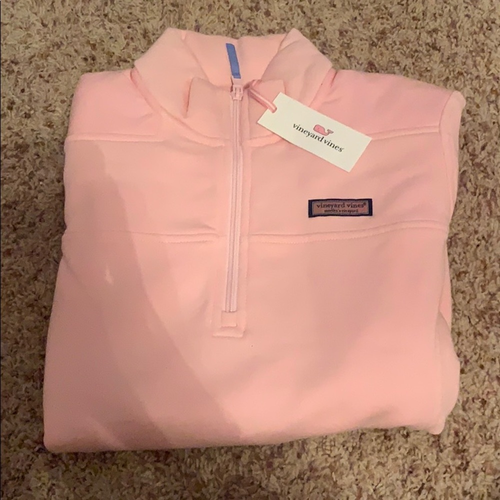 vineyard vines quarter zip small